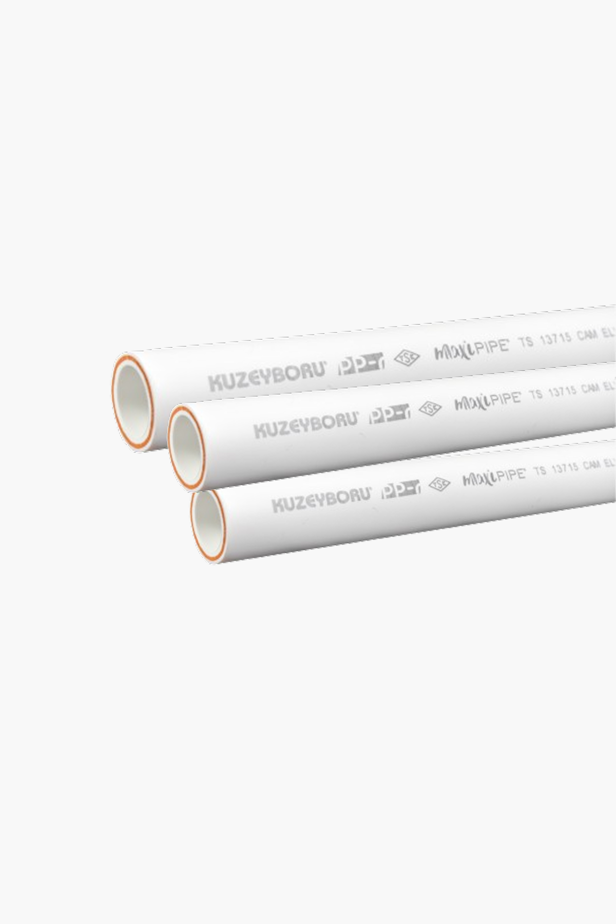 50mm PN 20 PPRC Kompozit Boru 20 Metre